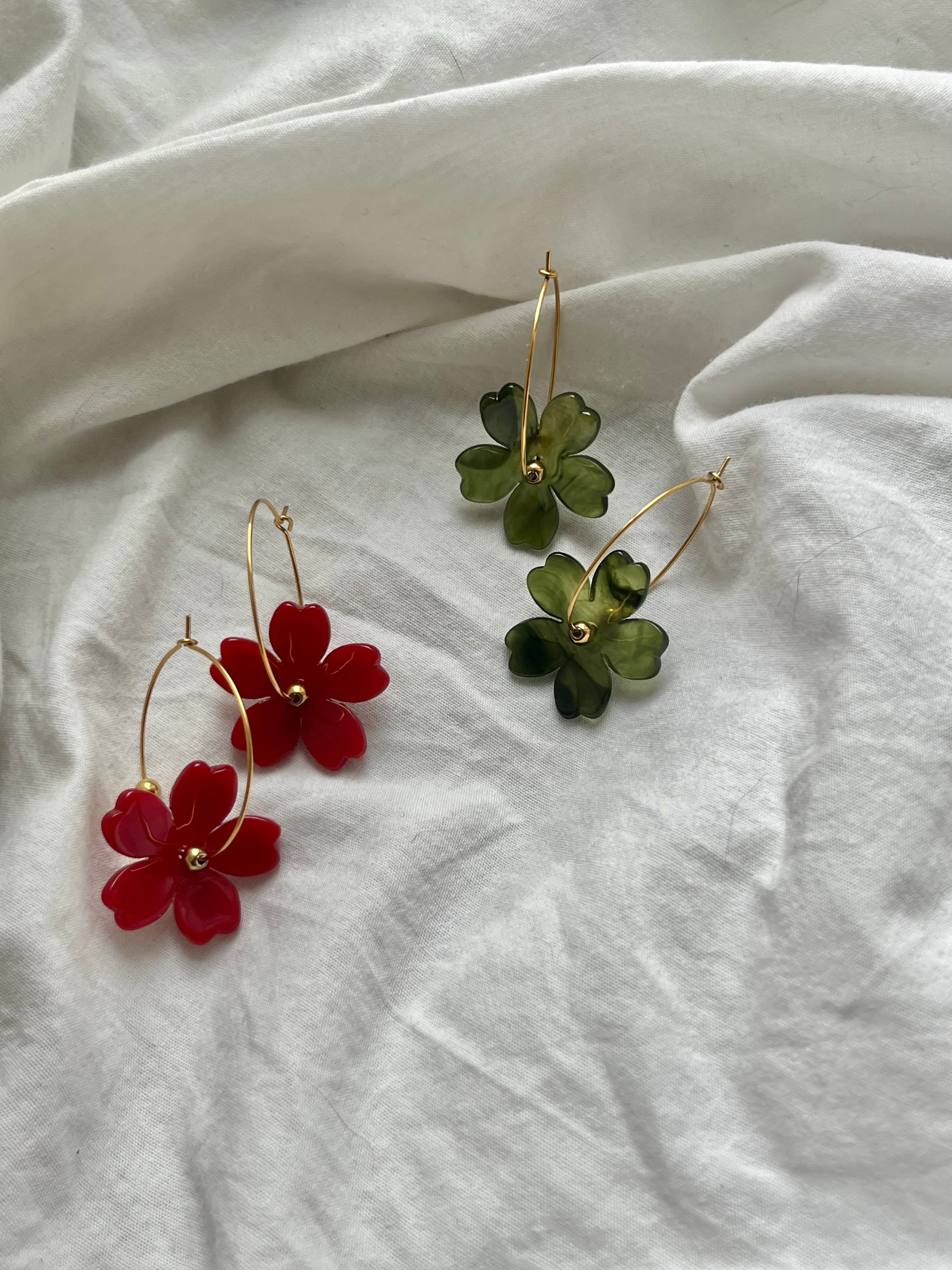 Boucle d’oreille Iris