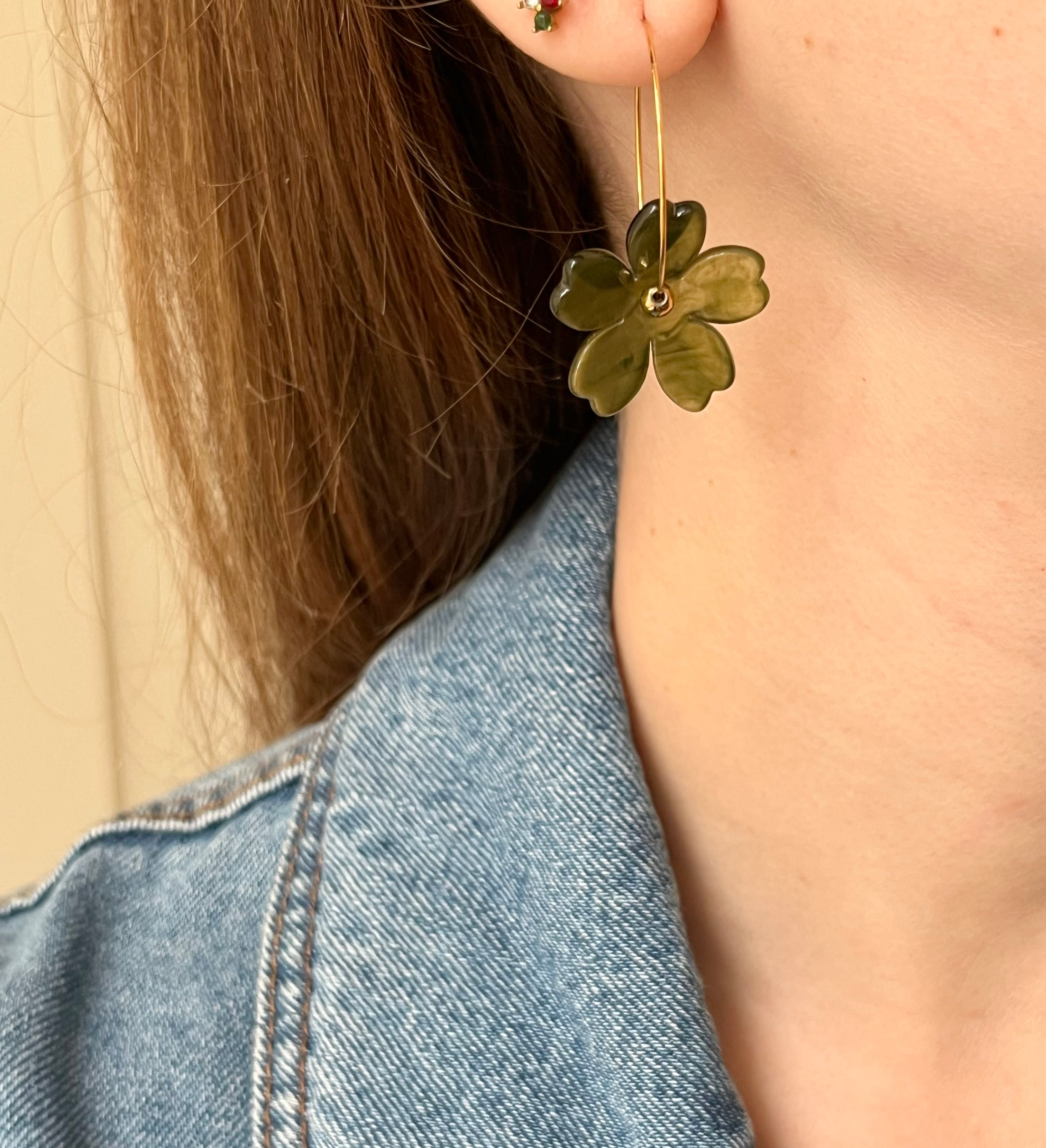 Boucle d’oreille Iris